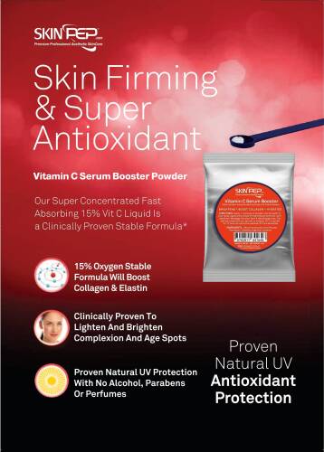 Vitamin C Serum Booster + Hydra Boost - (Vit C Powder + Hyaluronic Acid Serum)