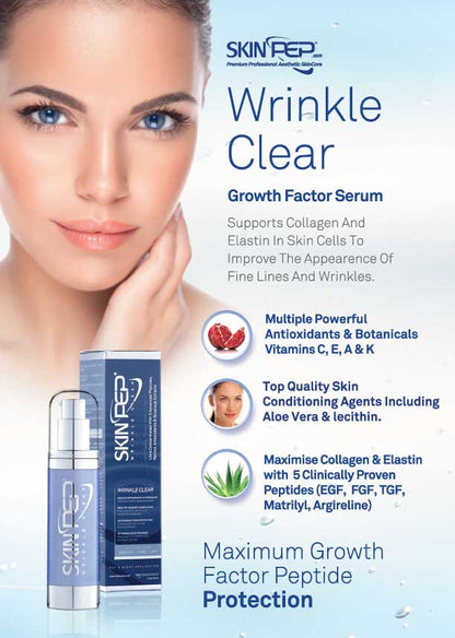 Wrinkle Clear (Peptide Growth Factor Repair) Day Serum